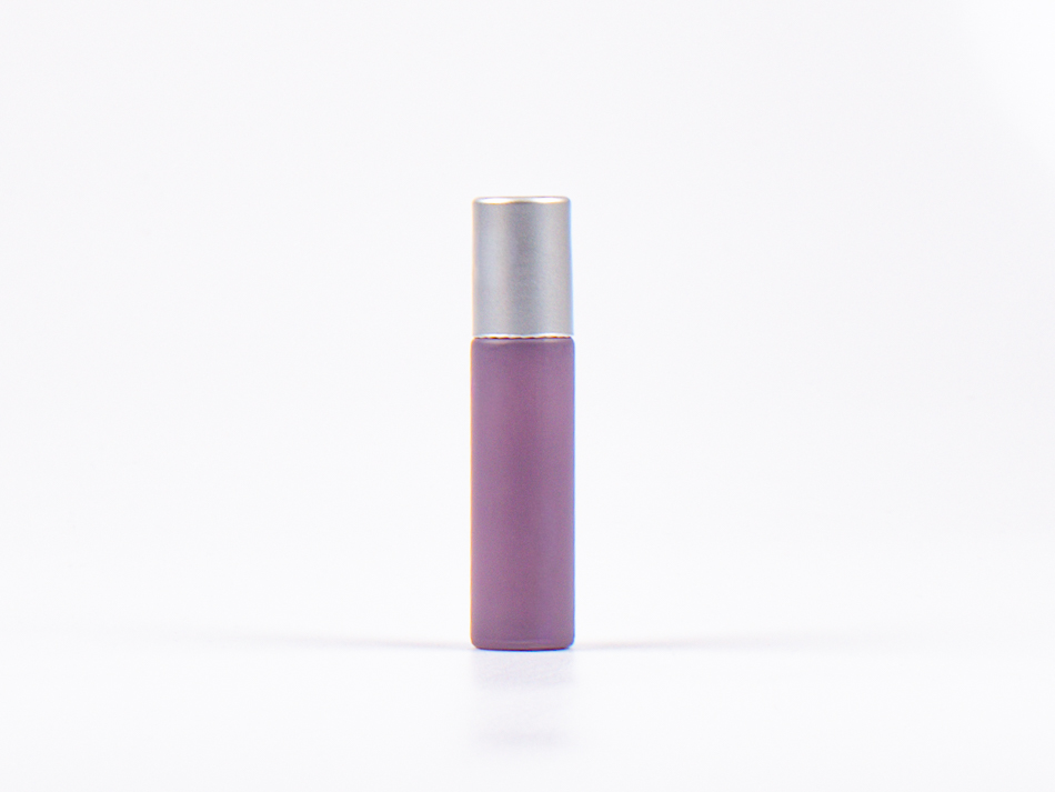 aubergine/Deckel silber-matt